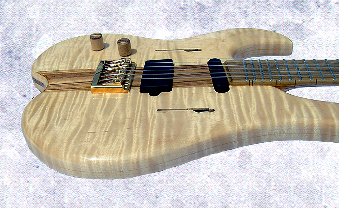 Figured Maple Guitar